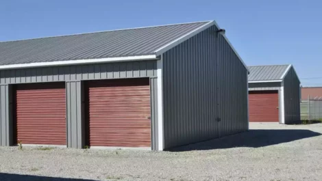 Self storage at Portland Storage Units on Wayne Street.