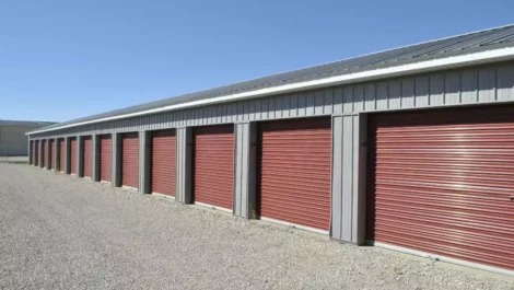 Large units at Portland Storage Units on Wayne Street.