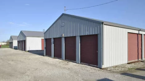 Storage units in Aledo, IL.