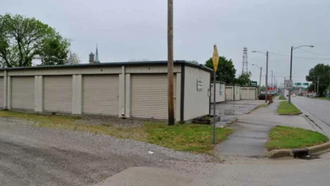 Storage units in Centralia, IL.