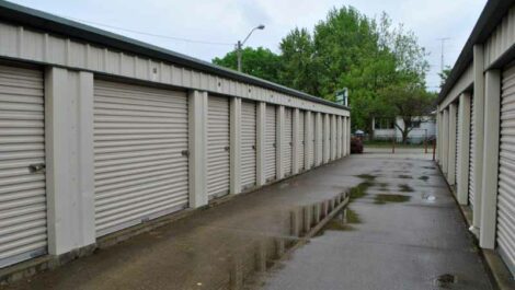 Storage units in Centralia, IL.