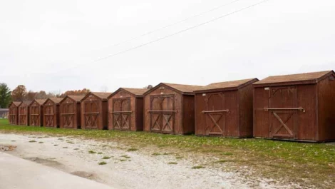 Storage units in Macomb, IL.