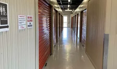 Storage units in Bryan, TX.