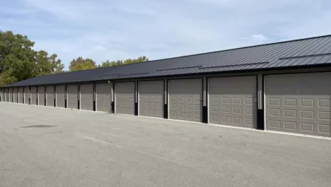 Storage units in Mason City, IA.