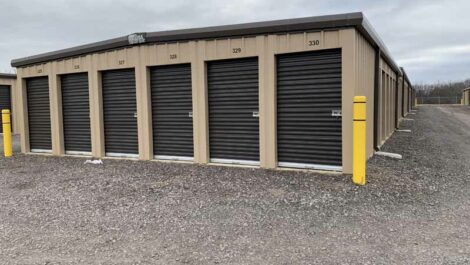 Storage units in Potsville, AR.