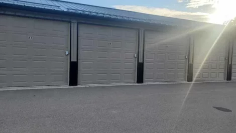 Storage units in Mason City, IA.