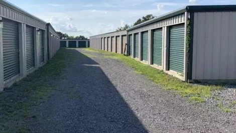 Storage units in Morgantown, WV.